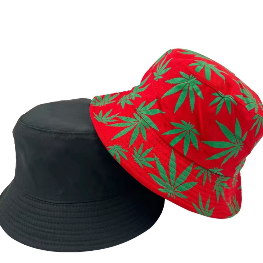 Bucket Hat Red and Green